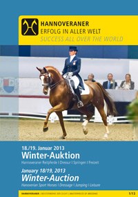 The 2013 Hanoverian Winter Auction Catalog