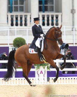 Jessica Michel at the 2012 Olympic Games :: Photo © Astrid Appels