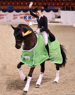 Helen Langehanenberg and Damsey at the 2018 CDN Munster :: Photo © LL-foto