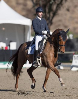 Nick Wagman and Ferano at the 2018 CDI-W Temecula :: Photo © Terri Miller