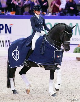 Emmelie Scholtens and Desperado win the 2018 VHO Trophy :: Photo © LL-foto
