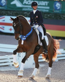 Laura Graves and Verdades win the 5* Grand Prix for Kur at the 2018 CDI Wellington :: Photo © Astrid Appels