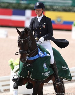 Lyle and Salvino at the 2018 CDI 5* Wellington :: Photo © Astrid Appels