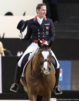 Emile Faurie and Lollipop at the 2018 CDI-W 's Hertogenbosch :: Photo © Astrid Appels