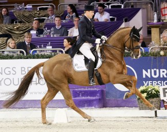 Oelrich and Desario at the 2017 Nurnberger Burgpokal Finals :: Photo © LL-foto