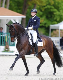 Henri Ruoste and Huracan at the 2017 CDIO Compiègne :: Photo © Astrid Appels