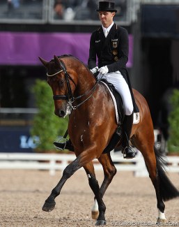 Sönke Rothenberger and Cosmo at the 2017 European Championships :: Photo © Astrid Appels