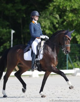 Thalia Rockx on Gerda Nova at the 2018 CDIO Compiègne :: Photo © Astrid Appels