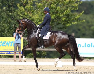 Steffen Peters and Rosamunde at the 2018 CDI Leudelange :: Photo © Astrid Appels