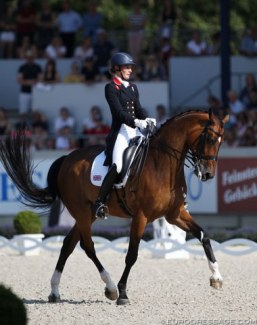 Lara Butler and Rubin al Asad at the 2018 CDIO Aachen :: Photo © Astrid Appels