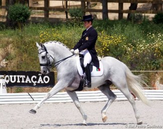 Vasco Mira Godinho and Bariloche JGR at the 2018 CDI Cascais :: Photo © Rui Pedro Godinho