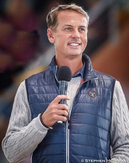 Carl Hester at the 2018 CDI Brisbane :: Photo © Stephen Mowbray