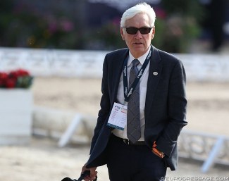 Leif Tornblad at the 2018 European Junior/Young Riders Championships :: Photo © Astrid Appels