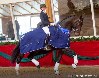 Marieke van der Putten and Keano win the 2018 VSN Trophy Finals :: Photo © Digishots