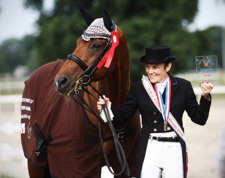 Iva Jurak Lukicic is the 2018 Croatian Dressage Champion in the senior division :: Photo © Lidija Novkovic