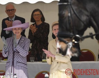 HRH Princess Benedikte at her 75th birthday party at Koldinghus :: Photo © Ridehesten