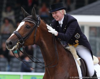 Emma Kanerva and Sini Spirit at the 2011 European Championships :: Photo © Astrid Appels