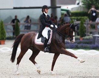 Anna Kasprzak and Quarton at the 2017 CDIO Aachen :: Photo © Astrid Appels