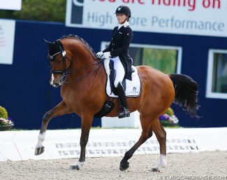 Anne Meulendijks at the 2019 CDI Hagen :: Photo © Astrid Appels