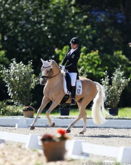 Paulina von Wulffen and Dujardin B at the 2019 CDIO-PJYR Hagen :: Photo © Astrid Appels