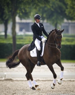 Eyal Zlatin and Bonzanjo at the 2018 CDI Aachen :: Photo © Astrid Appels