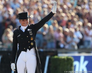 Dorothee Schneider at the 2019 European Dressage Championships :: Photo © Astrid Appels