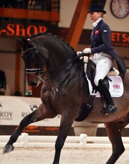 Louise Bell and Into the Blue at the 2019 CDI Le Mans :: Photo © Les Garennes