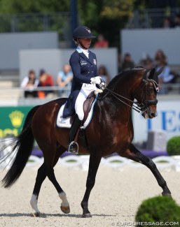 Rose Mathisen and Zuidenwind at the 2019 CDIO Aachen :: Photo © Astrid Appels