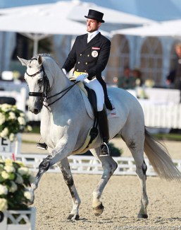 Manuel Springhetti and Mon Cherie at the 2015 CDIO Hagen :: Photo © Astrid Appels