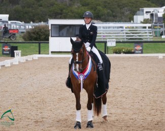 Wendi Williamson and Don Amour MH at the Pacific League Final at Boneo :: Photo © Australian Equestrian Team