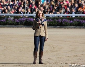 Susanne Rimkus at the Warendorf State stud in 2012 :: Photo © LL-foto
