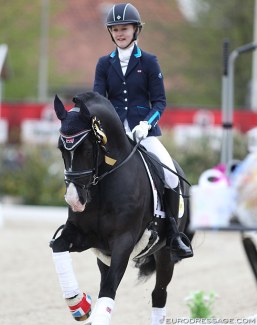 Holly Kerslake and Valhallas Zorro at the 2017 CDI Sint-Truiden :: Photo © Astrid Appels