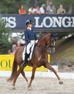 FS Las Vegas at the 2018 European Young Riders Championships :: Photo © Astrid Appels