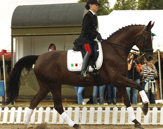 Valentina Truppa and Don Rico in 2004 