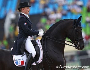 Karen Tebar and Don Luis at the 2016 Olympics :: Photo © Astrid Appels