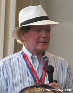 Dr. Pearse Lyons at the 2010 World Equestrian Games :: Photo © Astrid Appels