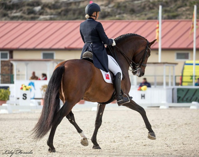 Annabelle Collins and Joyero VG at the 2018 CDI Segovia :: Photo © Lily Forado