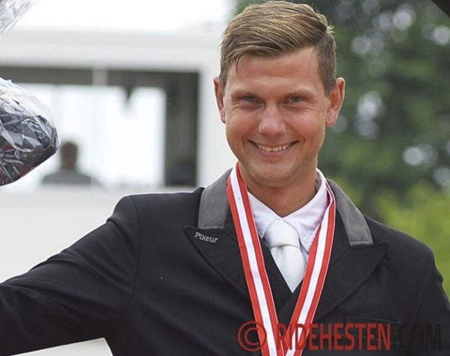 Søren Wind won silver at the 2018 Danish Under 25 Championships :: Photo © Ridehesten