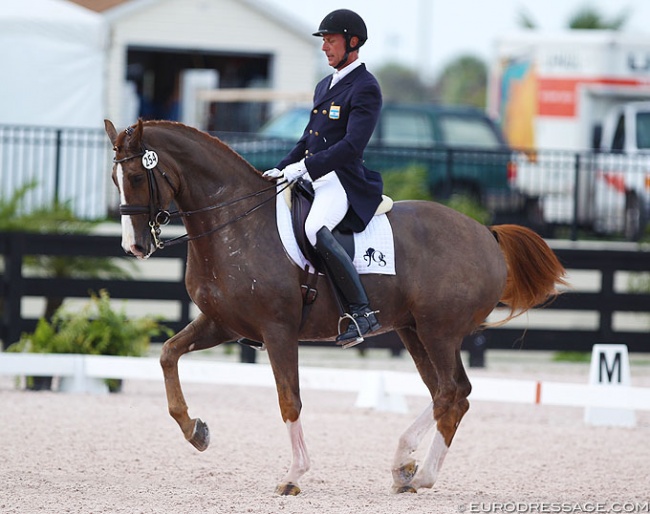 Oded Shimoni competing at the CDN Wellington in Florida :: Photo © Astrid Appels