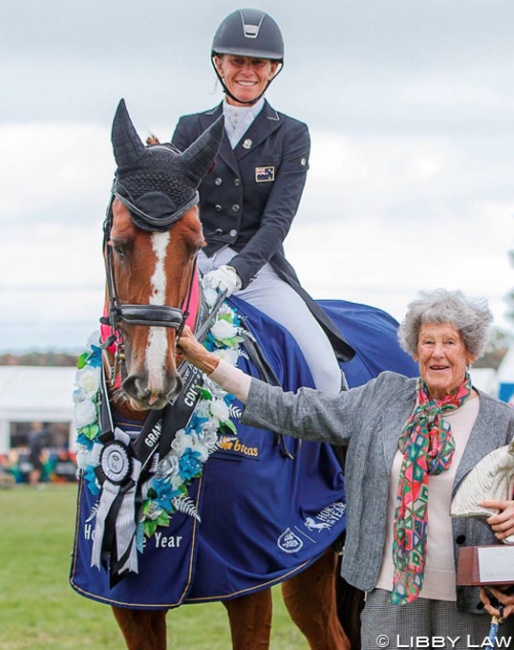 Wendi Williamson and Don Amour MH win the 2019 New Zealand Horse of the Year Title :: Photo © Libby Law