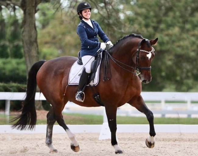 Bridgid Browne is one of four American young riders on the International Dream Program