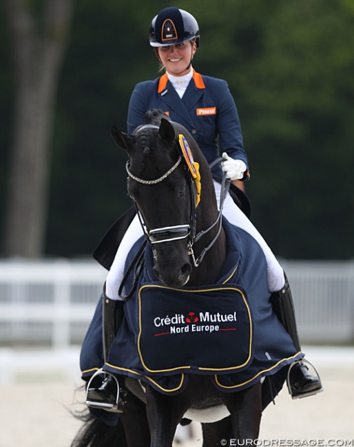 Emmelie Scholtens and Desperado win the CDIO GP Kur to Music at the 2019 CDIO Compiègne :: Photo © Astrid Appels