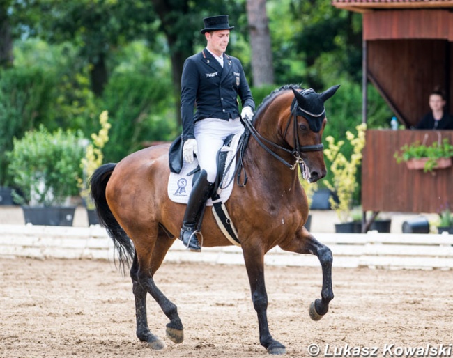 Frederic Wandres and Westminster at the 2019 CDI-W Brno :: Photo © Lukasz Kowalski