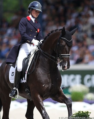 Charlotte Fry and Dark Legend at the 2019 CDIO Aachen :: Photo © Astrid Appels