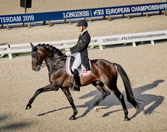 Denmark’s Daniel Bachmann Andersen and Blue Hors Zack will be chasing down a back-to-back victory on home ground at the opening leg of the FEI Dressage World Cup™ Western European League 2019/2020 in Herning, Denmark this weekend. (FEI/Liz Gregg)