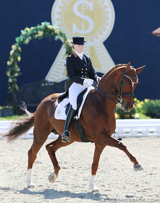 Maria Anita Andersen and Rebelle at the 2013 CDI Hagen :: Photo © Astrid Appels