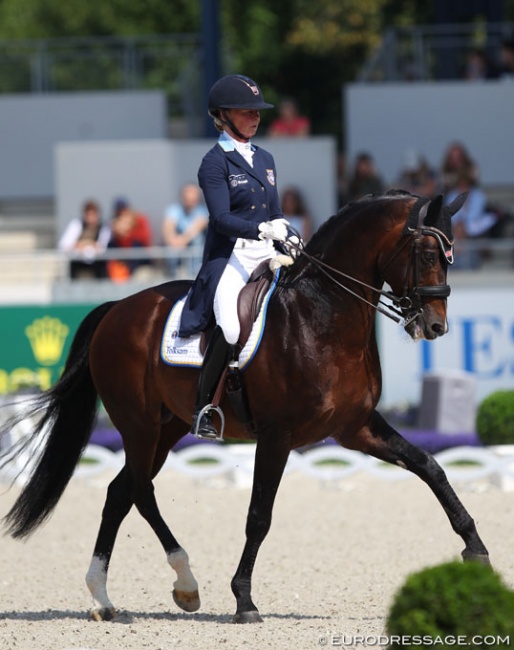 Rose Mathisen and Zuidenwind at the 2019 CDIO Aachen :: Photo © Astrid Appels