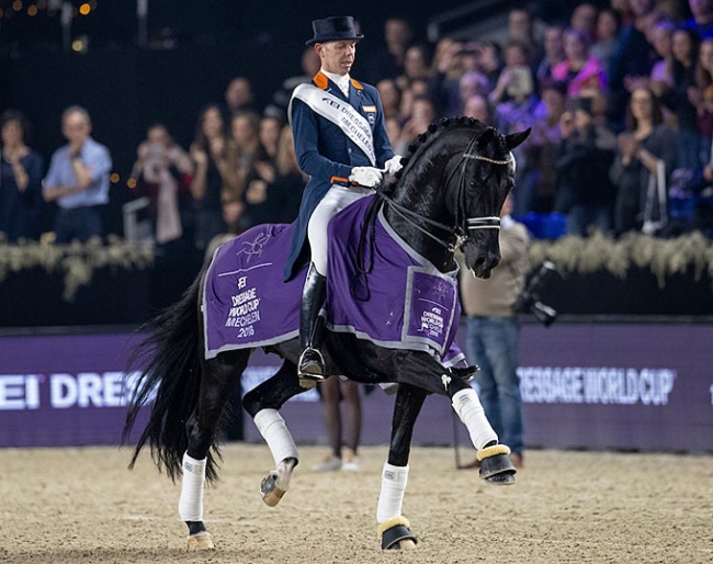 Glock's Dream Boy was sold in the KWPN Select Sale as a young stallion and won a silver team medal at the European Championships past summer. His (grand)sons Mahler and Mandela will be auctioned this year.