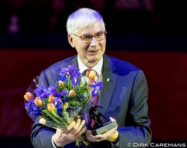 Reijer van Woudenbergh at the 2020 KWPN Stallion Licensing :: Photo © Dirk Caremans