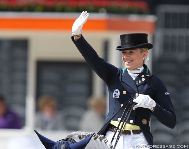 Maria Caetano at the 2019 European Dressage Championships :: Photo © Astrid Appels